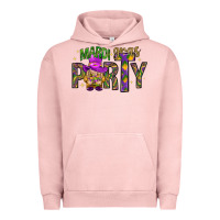 Pigment Salmon Mardi Gras party Urban Hoodie - NancyCooperArtShop