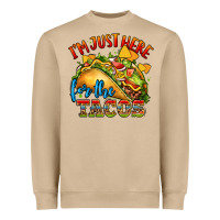 Mushroom im just here for the tacos Heavyweight Sweatshirt - CTS Tumbler Store