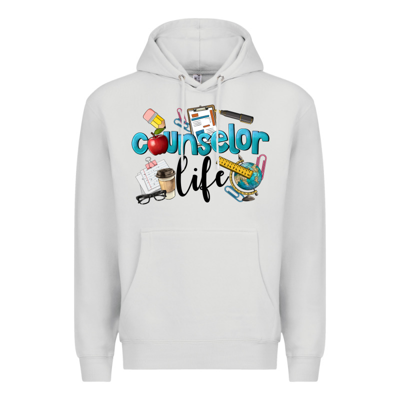 Counselor Life Premium Hoodie by LillyAllenDesigns | Teevron