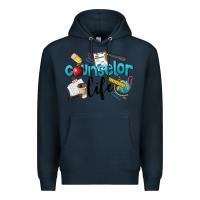 Navy Counselor Life Premium Hoodie - LillyAllenDesigns