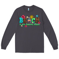 Smoke beach is my happy place Long Sleeve Tee - AdoDesignShop