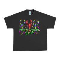 Pigment Black happy crawdy gras Urban Heavy Tee - RacoonDesign