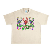Sandshell happy crawdy gras Urban Heavy Tee - RacoonDesign