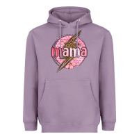 Lavender mama lightning bolt valentine s day Heavyweight Hoodie - MaliasSmallBusiness