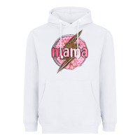 White mama lightning bolt valentine s day Heavyweight Hoodie - MaliasSmallBusiness