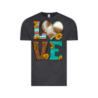 Vintage Black western volleyball love Vintage Tee - HRA Design Shop