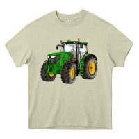 Mossy western farm tractor Heavy Core Tee - Artiststas