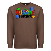 Chestnut ausome teacher Premium Sweatshirt - MaliasSmallBusiness