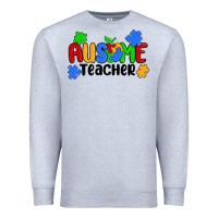 Ausome Teacher Premium Sweatshirt | Teevron