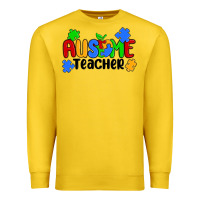 Lemon ausome teacher Premium Sweatshirt - MaliasSmallBusiness