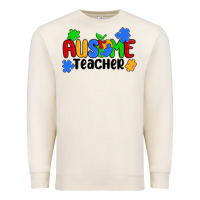 Sandshell ausome teacher Premium Sweatshirt - MaliasSmallBusiness