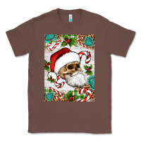 Chestnut Christmas hippie skeleton santa Classic Tee - Artiststas