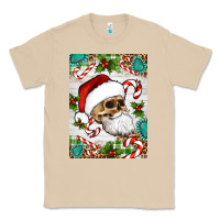 Mushroom Christmas hippie skeleton santa Classic Tee - Artiststas
