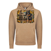 Vintage Coffee life is better with a dachshund Vintage Hoodie - RanaPortraitStore