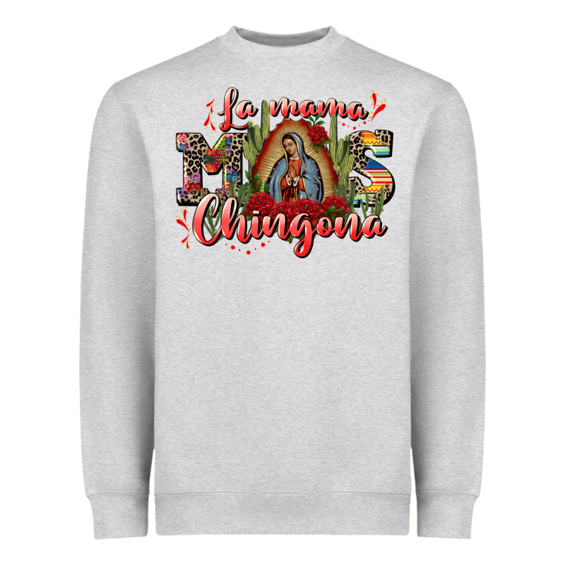 La Mama Mos Chingona Heavyweight Sweatshirt by CTS Tumbler Store | Teevron