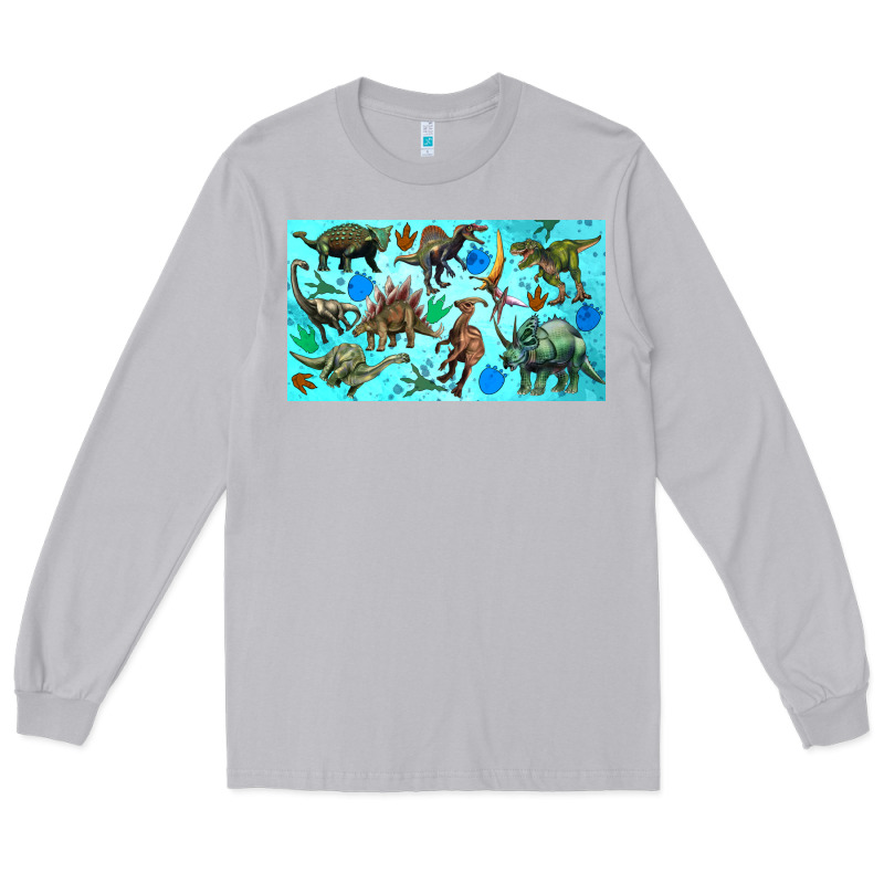 Dinosaurs Sippy Cup Long Sleeve Tee by Artiststas | Teevron