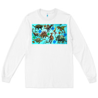 White dinosaurs sippy cup Long Sleeve Tee - Artiststas
