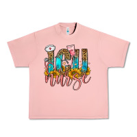 Salmon icu nurse Urban Heavy Tee - FaDigitalArtStudio