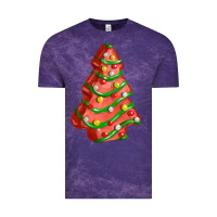 Cloud Purple red christmas cake fa element Vintage Tee - FaDigitalArtStudio