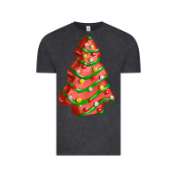 Vintage Black red christmas cake fa element Vintage Tee - FaDigitalArtStudio