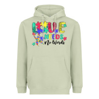 Matcha love needs no words autism Heavyweight Hoodie - MaliasSmallBusiness