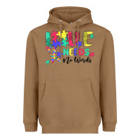 Toasted Coconut love needs no words autism Heavyweight Hoodie - MaliasSmallBusiness