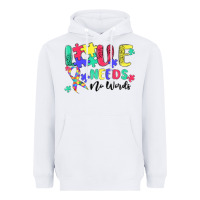 White love needs no words autism Heavyweight Hoodie - MaliasSmallBusiness