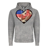 Cloud Rock western usa flag heart Vintage Hoodie - JahusDesignShop