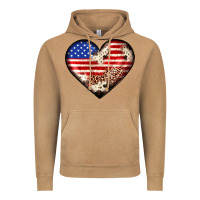 Vintage Camel western usa flag heart Vintage Hoodie - JahusDesignShop