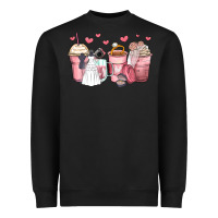 Wedding Bride Coffee Cups Heavyweight Sweatshirt | Teevron