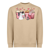 Mushroom wedding bride coffee cups Heavyweight Sweatshirt - Zillion Design Studio