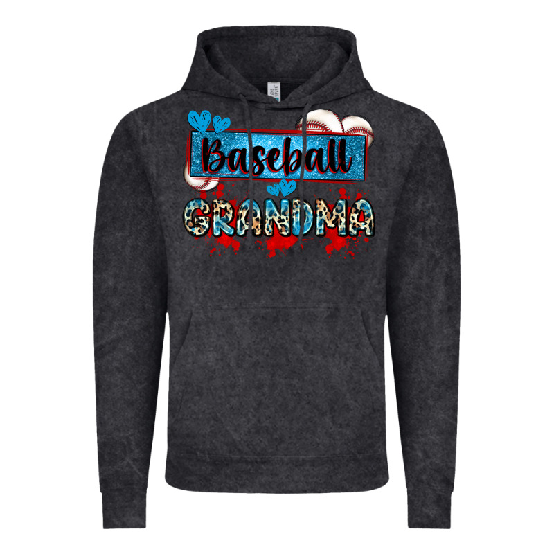 Baseball Grandma With Leopard Vintage Hoodie by Zillion Design Studio | Teevron