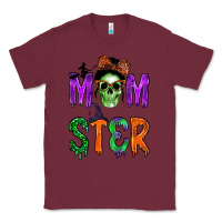 Burgundy momster Classic Tee - BundleAndBundleShop