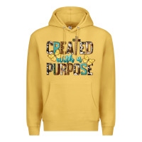 Antique Gold Created With A Purpose Premium Hoodie - LillyAllenDesigns