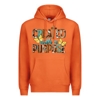 Carrot Created With A Purpose Premium Hoodie - LillyAllenDesigns