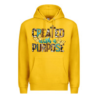 Lemon Created With A Purpose Premium Hoodie - LillyAllenDesigns