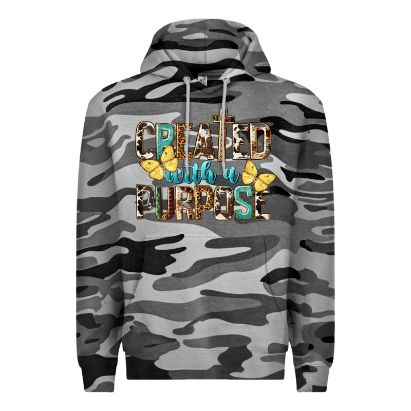 Created With A Purpose Premium Hoodie by LillyAllenDesigns | Teevron