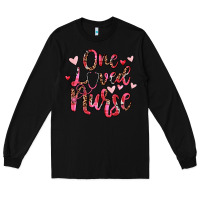 Black one loved nurse Long Sleeve Tee - JahusDesignShop
