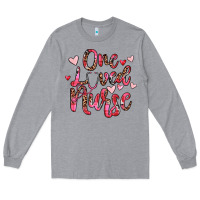 Heather Grey one loved nurse Long Sleeve Tee - JahusDesignShop