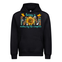 Black Being a Mom Makes My Life Complete Urban Hoodie - texasbilliewilder