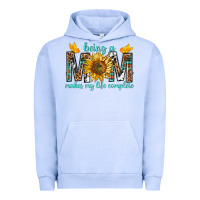 Pigment Grape Ice Being a Mom Makes My Life Complete Urban Hoodie - texasbilliewilder