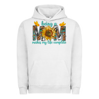 Pigment Lunar Rock Being a Mom Makes My Life Complete Urban Hoodie - texasbilliewilder