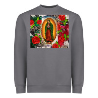 Storm Lady of Guadalupe Heavyweight Sweatshirt - CTS Tumbler Store