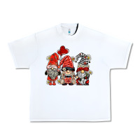 White ladybug  gnomies Urban Heavy Tee - BarkalooDesign