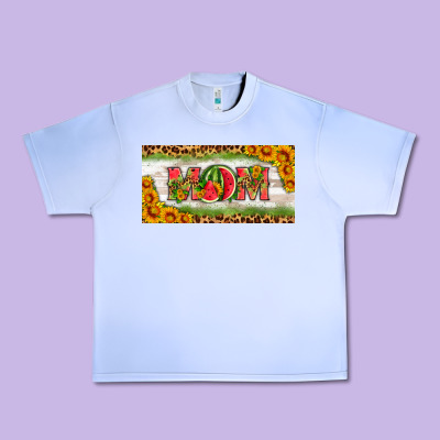 Watermelon Mom License Plate Urban Heavy Tee Designed By Hra Design Shop