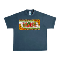 Midnight Navy watermelon mom license plate Urban Heavy Tee - HRA Design Shop