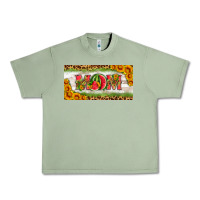 Oil Green watermelon mom license plate Urban Heavy Tee - HRA Design Shop