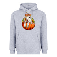 Fall Pumpkin Lamb Nancy Cooper Heavyweight Hoodie | Teevron