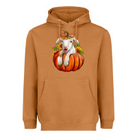 Meerkat fall pumpkin lamb nancy cooper Heavyweight Hoodie - NancyCooperArtShop
