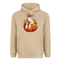 Mushroom fall pumpkin lamb nancy cooper Heavyweight Hoodie - NancyCooperArtShop
